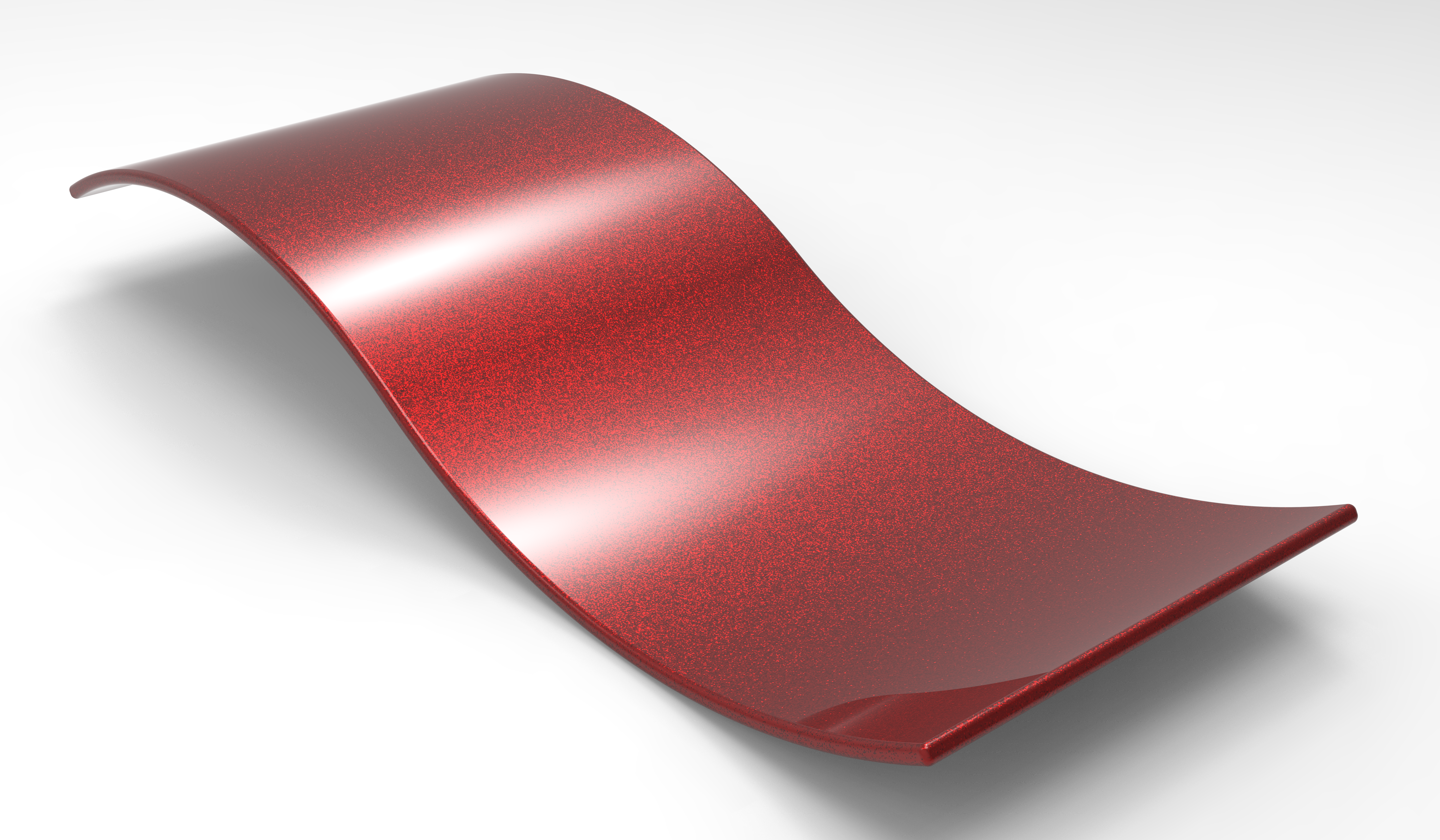Clear Blaze Red