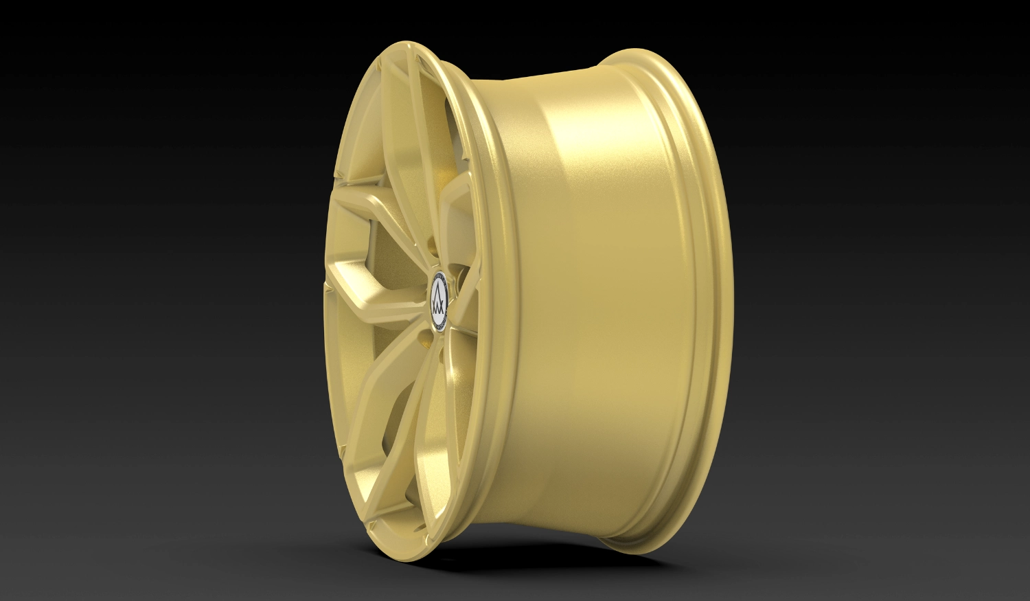 Fp Wheel Fp Frost Radiant Gold Alloy Wheels | Spyder P Series