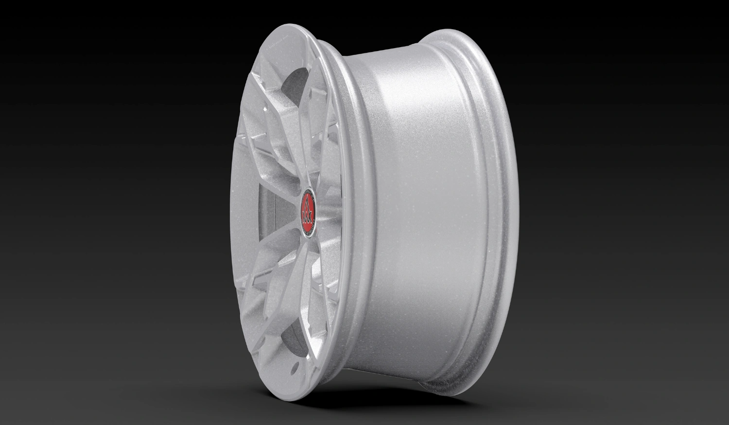 Fp Wheel Fp Clear Sheen Silver Alloy Wheels - Sapphire Q Series
