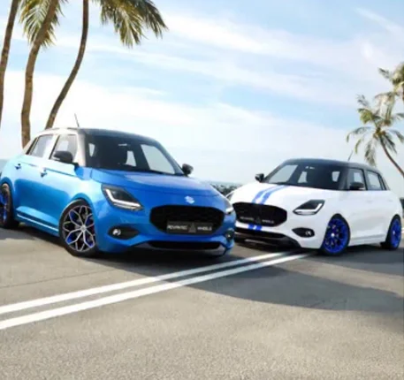 front wheel blue vintage sedan